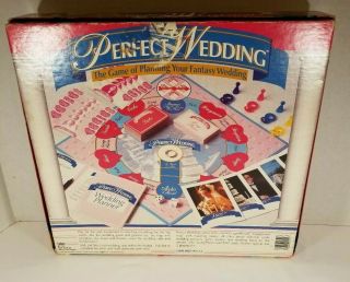 The Perfect Wedding Board Game 1993 Cadaco Vintage Complete 3