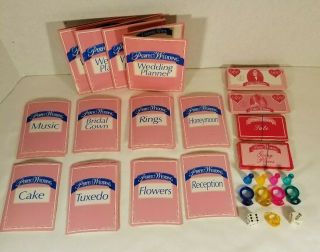 The Perfect Wedding Board Game 1993 Cadaco Vintage Complete 4