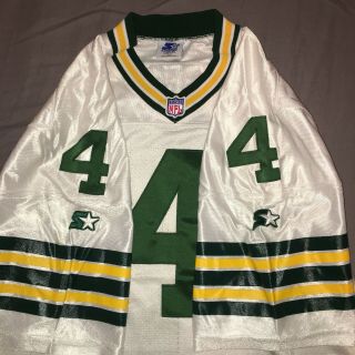 Vintage Starter Pro Line Green Bay Packers NFL Jersey Size 54 Authentic Favre 7
