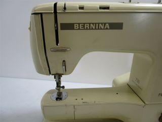 Vintage Bernina Record Type 730 Sewing Machine Made in Switzerland 2