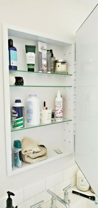 Vintage Recessed Medicine Cabinet FROM POTTERY BARN 2