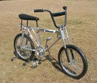 Old School Vintage 1976 Kawasaki 70 ' s BMX Bicycle BX200 Frame Fork Project 11