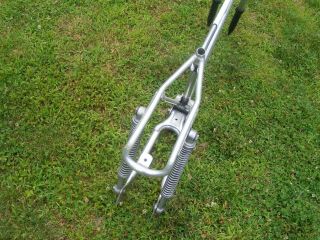 Old School Vintage 1976 Kawasaki 70 ' s BMX Bicycle BX200 Frame Fork Project 5