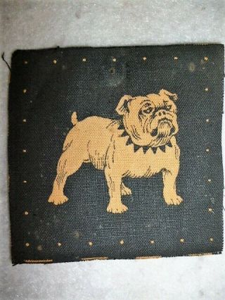 British H.  Q.  Eastern Command " Bulldog " Formation Sign Patch Ww2 Issue