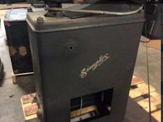 RARE 1950’s SIMPLEX XL PR - 1004 35MM COMMERCIAL MOVIE THEATER PROJECTOR WITH BASE 10