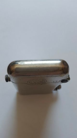 Antique Thorens 1920s 30s Semi Automatic Lighter Swiss Briquet Feuerzeug Vintage 3