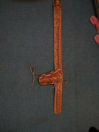 American Sales Co.  (kirkpatrick Leather) Single Action Rig Holster With Belt
