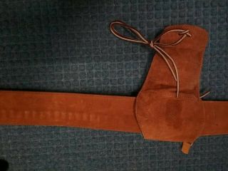 American Sales Co.  (kirkpatrick Leather) Single Action Rig Holster With Belt 8