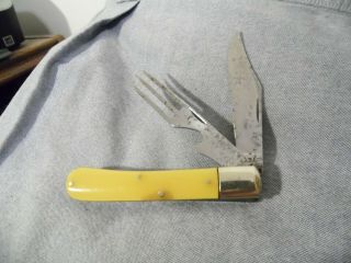 Vintage Ka - Bar Union Cut Co Olean Ny Hobo Knife