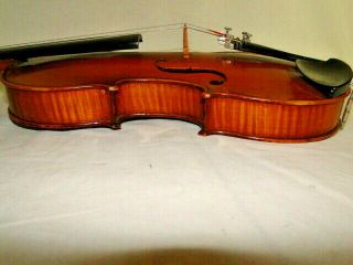 Antique Jacques Leclerc Violin Crafted in Paris,  France 8
