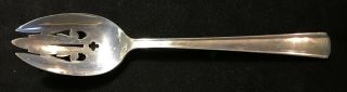 Sterling Silver Flatware - Westmorland John And Priscilla Pierced Serving Spoon