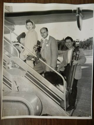 Vintage Cleo Parker Larry Kronquist Pan Am Panagra Braniff United Artist Photos 12