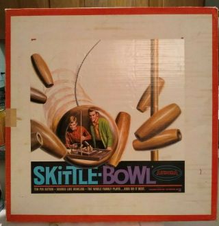 Vintage Aurora Skittle Bowl Game 1969