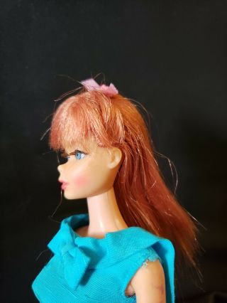VHTF Stunning Vintage Redhead Twist ' N Turn Barbie Doll 5