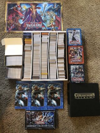 Huge Yu - Gi - Oh Card Cellection 5,  000,  Cards Vintage And