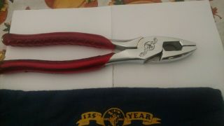 Vintage Rare Klein Tools 125th Year Anniversary Pliers Collectors Ed