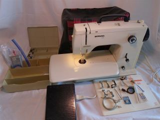 Vintage Bernina Matic 810 Portable Sewing Machine With Extension Table