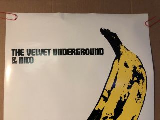 The Velvet Underground And Nico Banana By Andy Warhol Vintage Poster 4