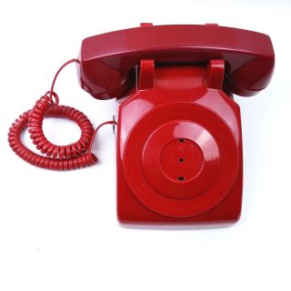 President Or Batman For Vip Red Desk Phone Vintage Retro Incoming Calls Only Vtg