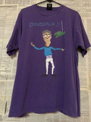 Vtg 90s Dinosaur Jr Alternative Indie Noise Rock Grunge T - Shirt