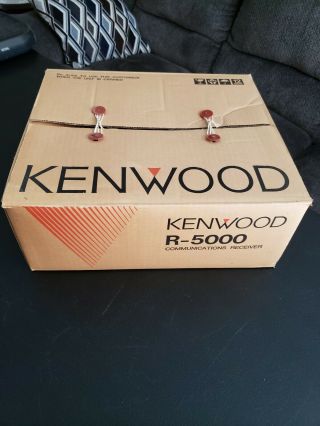 Vintage Kenwood R - 5000 Communications Ham SW Receiver with Box 7