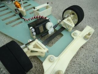 Vintage Team Associated RC10L 1/10 RC On - Road Pan Car Blue Chassis Dynamic 5