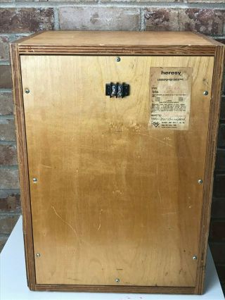 Vintage Klipsch Heresy Loudspeaker Systems Type HD - BR 4