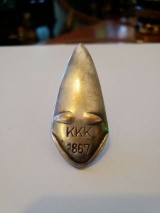 Vintage 1860s Style Clan Group Memorabilia Pin Collectable Risque 3