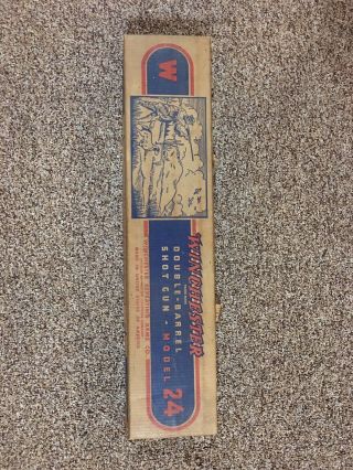 Vintage Factory Winchester Model 24 Box