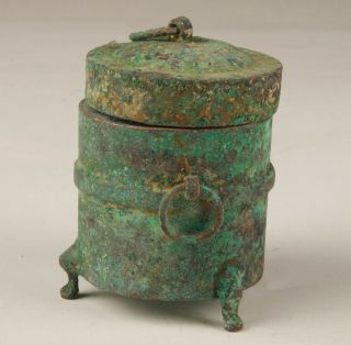 Unique China Bronze Jars Pot Old Qing Dynasty Home Decor Gift