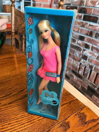 Vintage Mod Era Pj Twist & Turn Barbie Doll 1118 Bendable Legs Tnt 1969 Japan