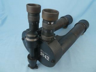 Very rare Zeiss Reliefscherenfernrohr 10x scissor binoculars - restored 4