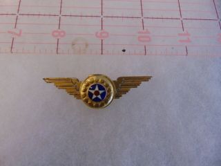 Wwii " Pilot " Sweetheart Wings That You Can Put A Picture In Center B77