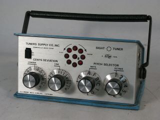 Vintage Hale Tuner Supply Co Sight O Tuner C - 2952 Piano Note Electronic Tuner