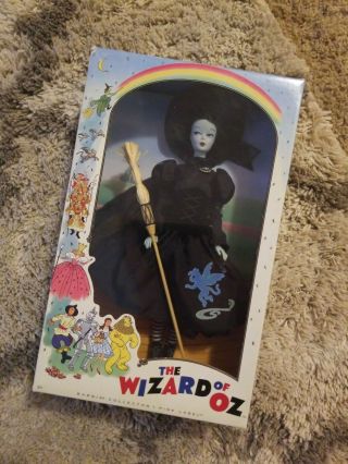 The Wizard Of Oz 2010 Wicked Witch Of The West Barbie Doll Vintage Face
