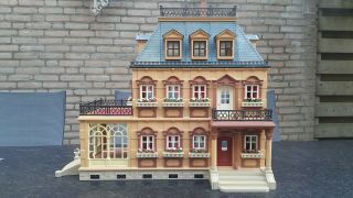 Large Vintage Playmobil 5300 Victorian Nostalgia Dollhouse Mansion