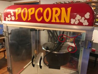 Unique Antique Vintage Manley Popcorn Machine - One of a Kind 6