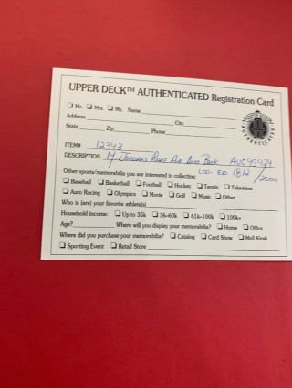 Michael Jordan autographed Rare Air Book authenticated Upper Deck Bulls Greatest 3