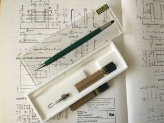 Vintage Mechanical Pencil PENTEL GRAPH Keuffel & Esser Japan NOS 3