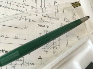 Vintage Mechanical Pencil PENTEL GRAPH Keuffel & Esser Japan NOS 4