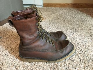 Vintage Red Wing Irish Setter Sport Boot Outdoor Hunting Work Boots Sz 8 Ee