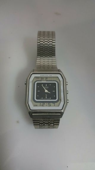 Vintage Citizen 30 - 0039 Ana - Digi time tracker LCD LED Watch 6