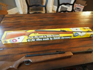 RARE Vintage RWS Diana Model 52.  177 Cal Side Cock Air Rifle MADE IN W.  GERMANY 4