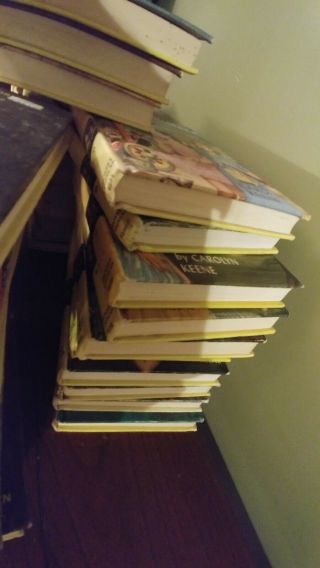 Near Complete 55 Vintage Nancy Drew set Mystery books Matte covers 4