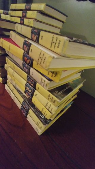 Near Complete 55 Vintage Nancy Drew set Mystery books Matte covers 5
