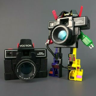 Vintage 1985 Voltron Lion Force Star Shooter Cameras Rare Transformer