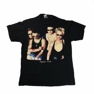 Vintage Depeche Mode Tee Shirt Tour Band Rock Rare 80s/90s Single Stitch