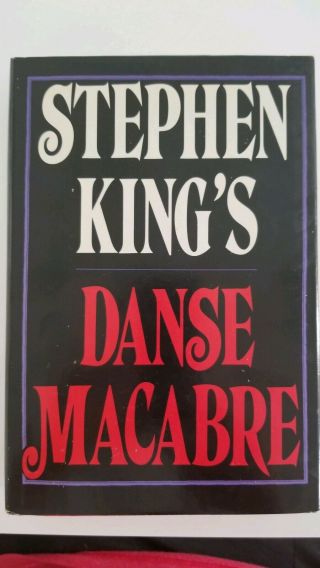 Vintage Stephen King ' s DANSE MACABRE First Edition Like Near Unread 2