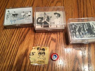 Vintage 1964 Topps Beatles Cards Series 1,  2 And 3