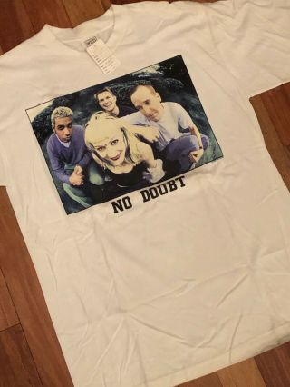 Vintage 90s No Doubt Band T - Shirt 1997 Size Xl Made In Usa 100 Cotton